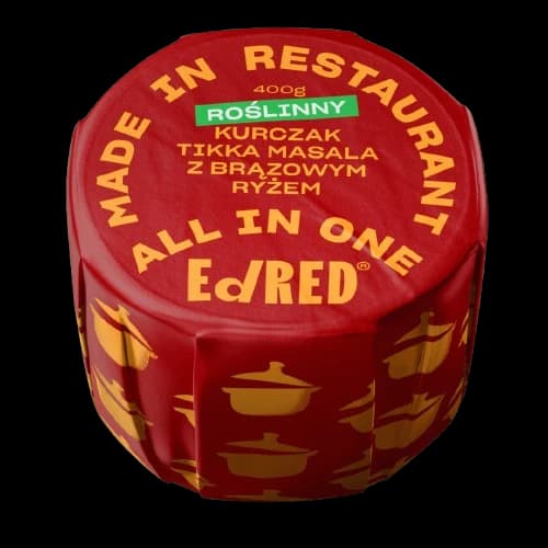 EdRED Poulet Tikka Masala avec Riz Brun 300 g