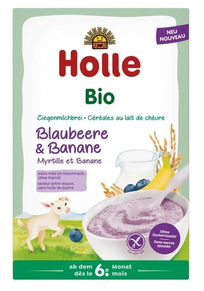 Holle Bio Goat Milk Cereal – Holle emballage