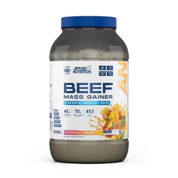 Applied Nutrition - Beef Mass Gainer – Applied Nutrition packaging