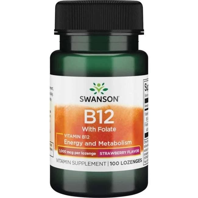 Swanson - B12 - 100 Tablets – Swanson packaging