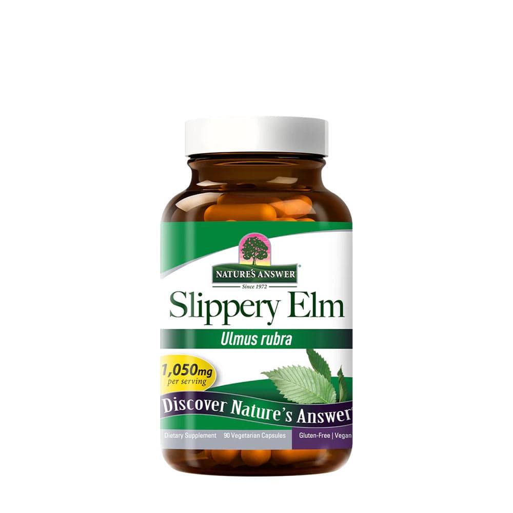 Nature's Answer - Slippery Elm 350 mg - 90 vegetarische capsules