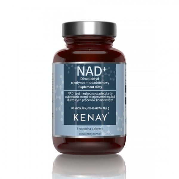 Kenay NAD+ - 300 mg - 30 cápsulas – Kenay embalagem