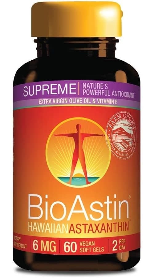 Cyanotech Co - Hawaiian Astaxanthin Supreme 12mg - 60 Cápsulas Veganas – Cyanotech Co packaging