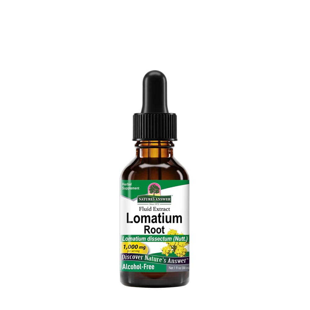 Nature's Answer Lomatium Root Fluid Extract 30ml – Nature's Answer opakowanie