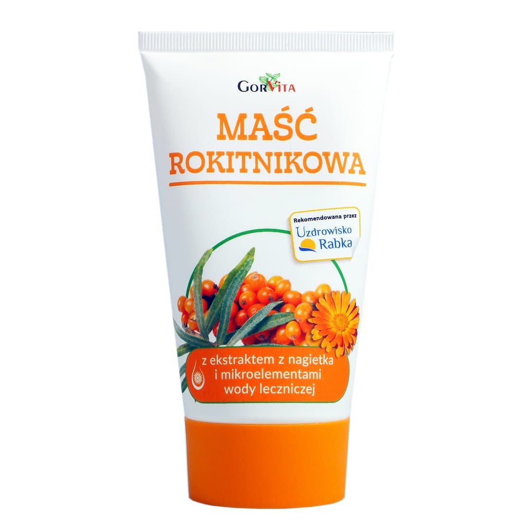 Gorvita - Maść z rokitnika - 140ml – Gorvita opakowanie