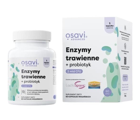 Osavi - Digestive Enzymes + Probiotic – Osavi packaging