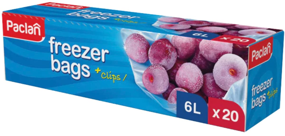 Paclan Fryspåsar 6L 20-pack – Paclan confezione