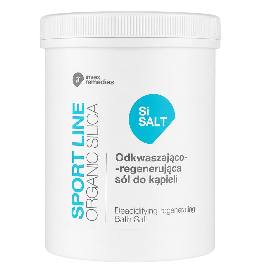 Invex Remedies - Sport Line Organic Silica Bath Salt – INVEX REMEDIES förpackning