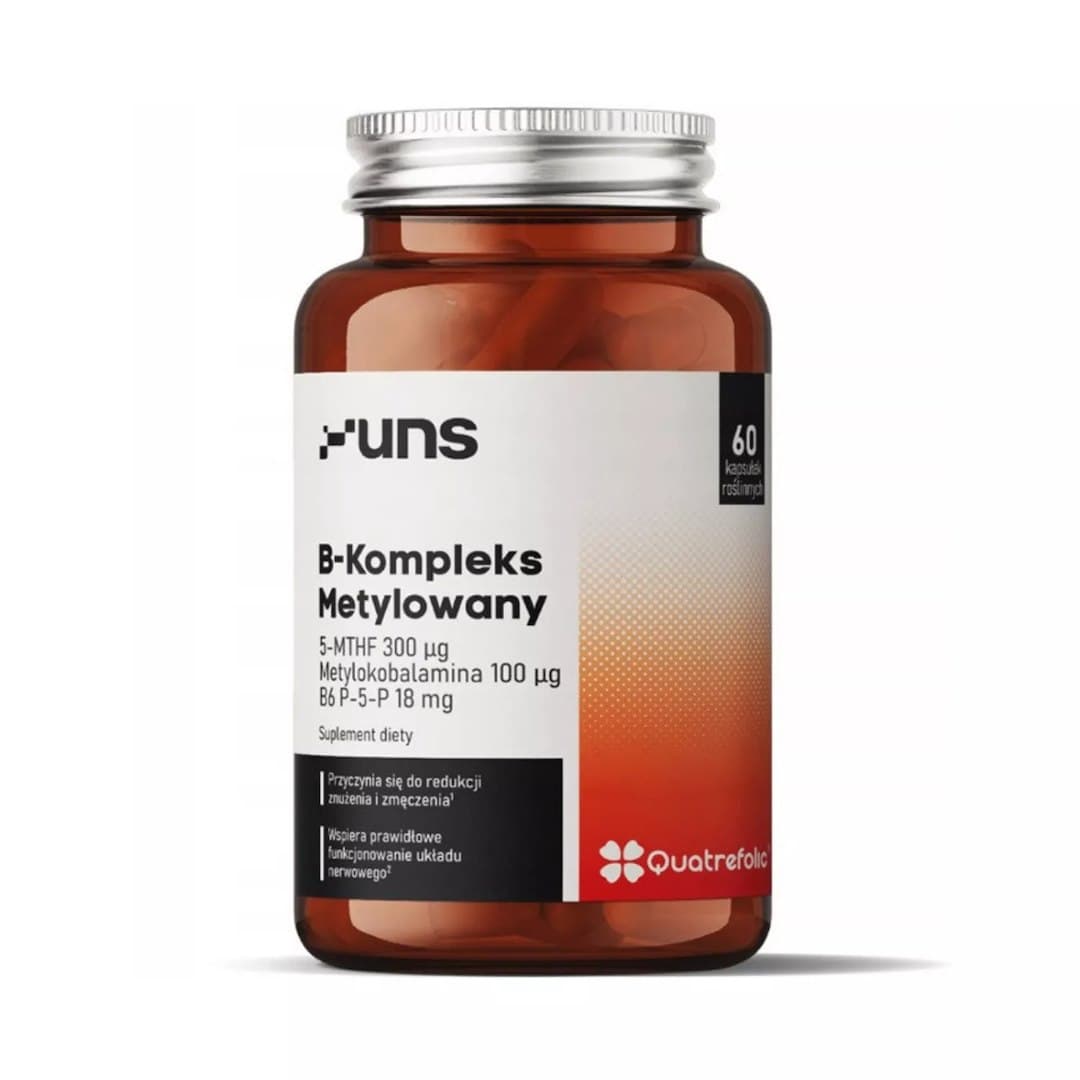 UNS B-Complexe Méthylé 60 capsules végétales – UNS emballage