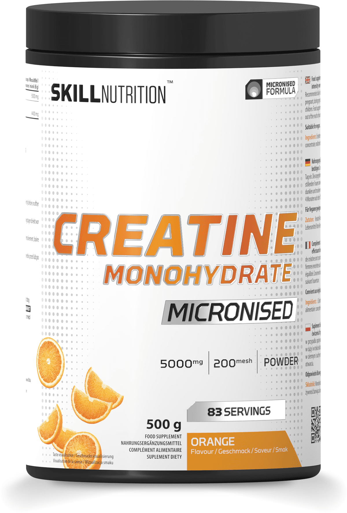Skill Nutrition - Creatina Monohidratada Micronizada – Skill Nutrition embalagem