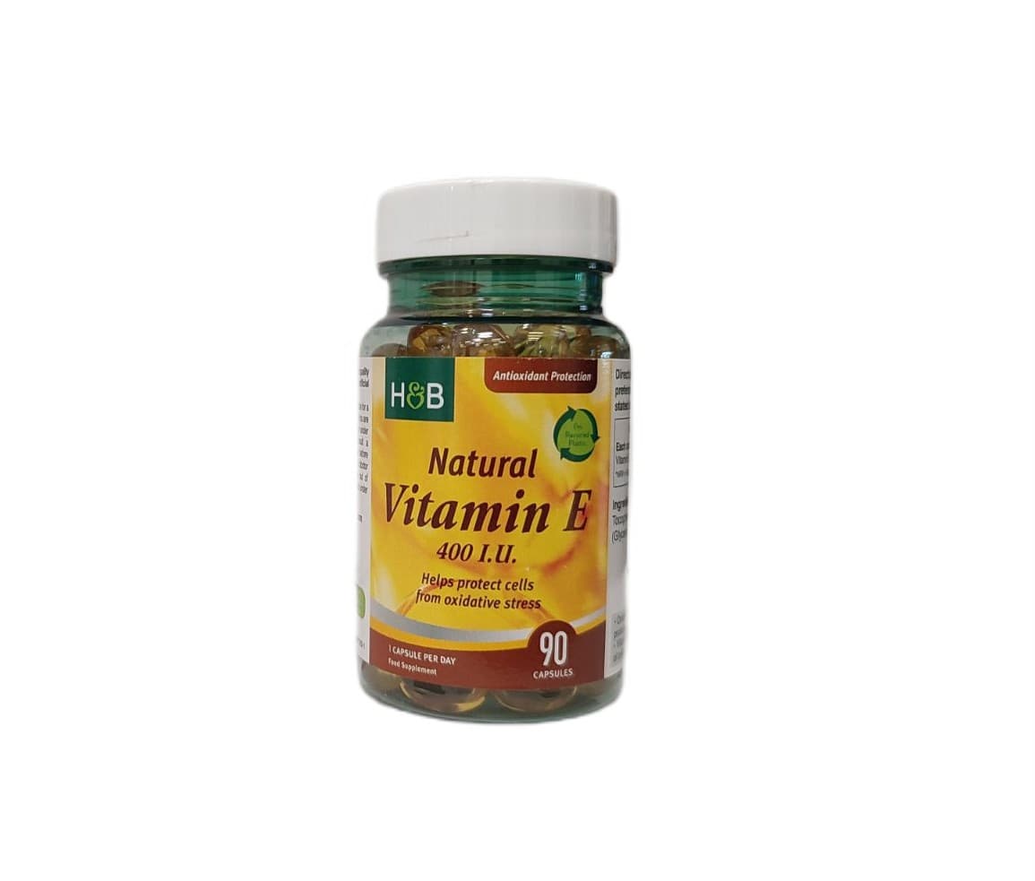 Holland & Barrett - Natural Vitamin E – Holland & Barrett packaging