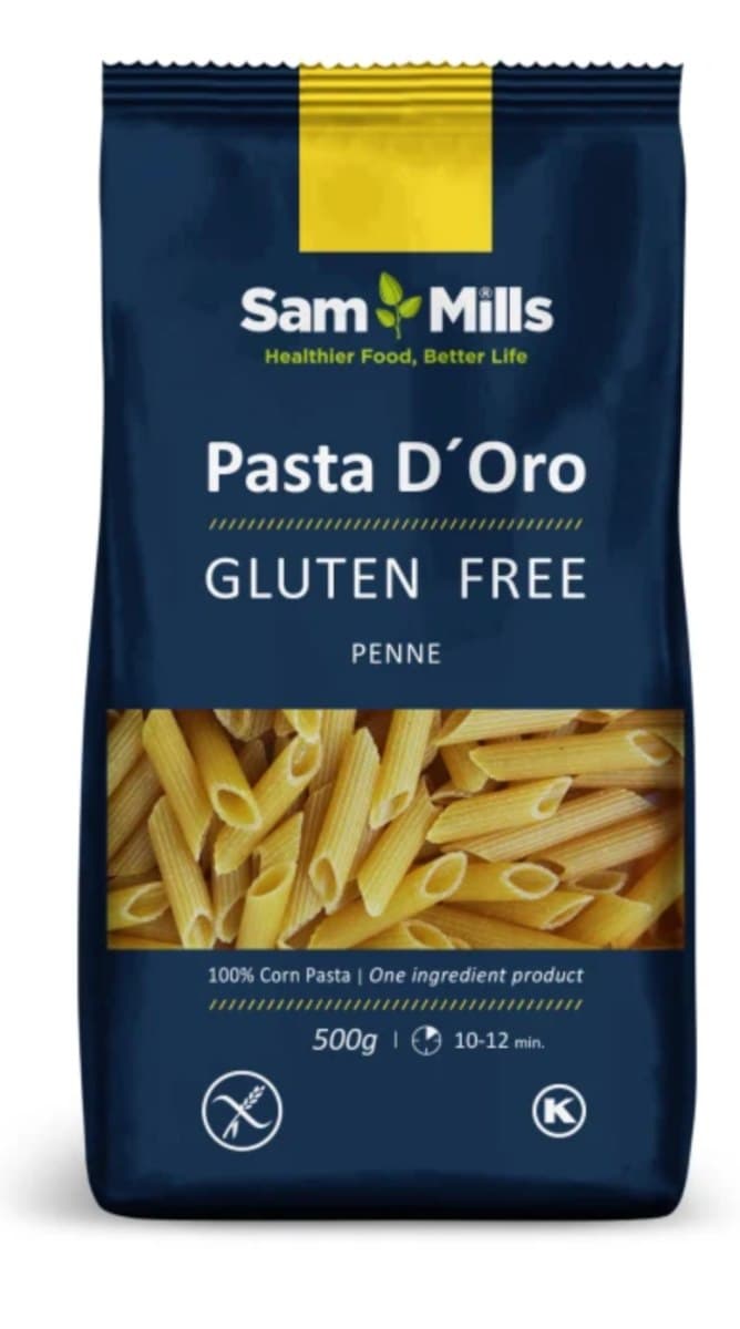 SamMills Pasta Penne senza glutine 500g – Sam Mills confezione