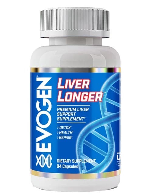 Evogen - Liver Longer - 84 Caps – Evogen förpackning