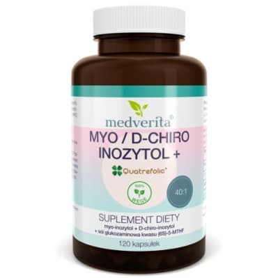 Medverita Myo/D-chiro-Inozytol 120 kapslar – Medverita förpackning