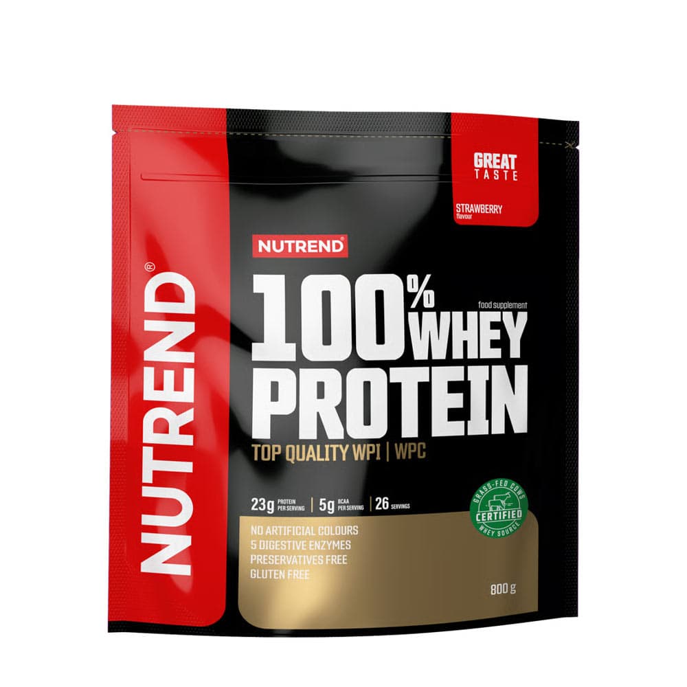 Nutrend Strawberry - 1000g – Nutrend förpackning