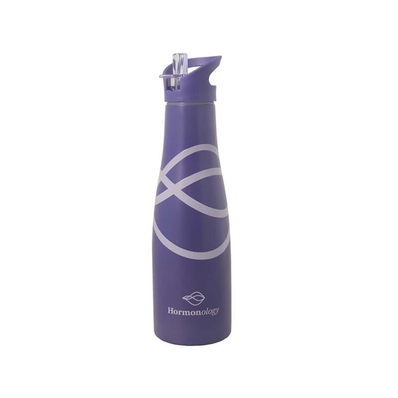Thermotflasche lila 630ml – Hormonology Verpackung