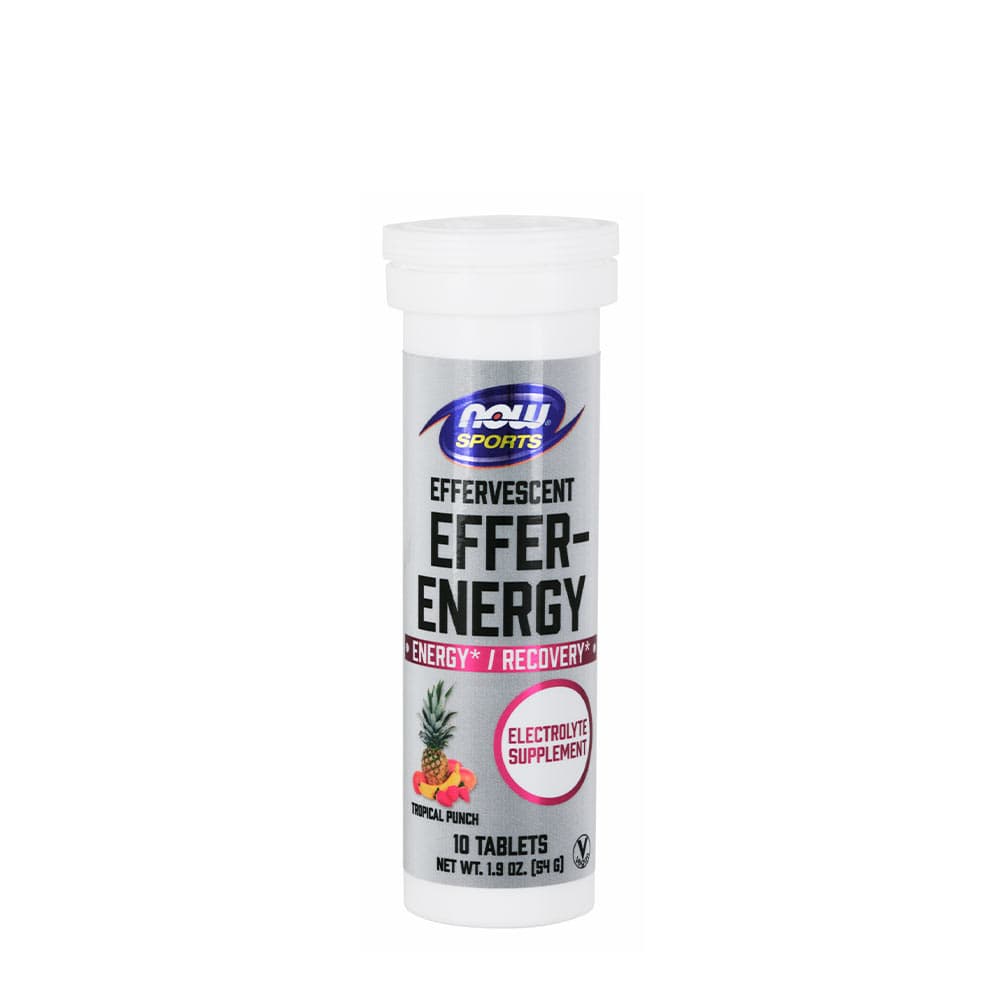 NOW Foods - Effer-Energy - 10 brustabletter – NOW Foods förpackning
