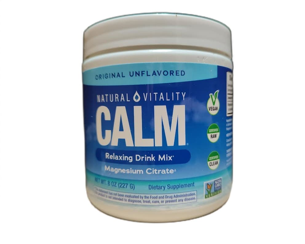 Natural Vitality - Natural Calm - Magnesiumsupplement – Natural Vitality verpakking