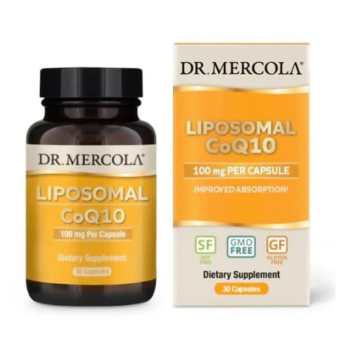 Dr. Mercola - Liposomal CoQ10 100 mg, capsules – Dr. Mercola verpakking