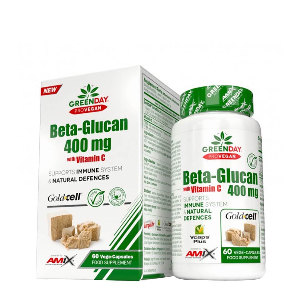 Amix - Provegan Betaglucan - 30 Days - 60 Vege-Capsules – Amix förpackning