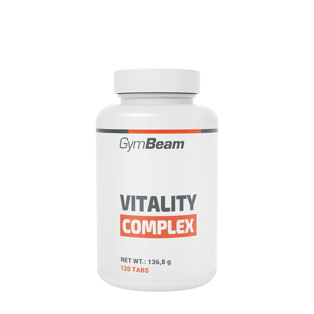 GymBeam Vitality Complex 120 Tabletten – GymBeam packaging