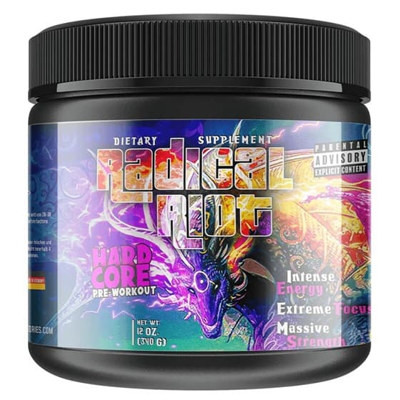 American Supps - Radical Riot – American Supps packaging