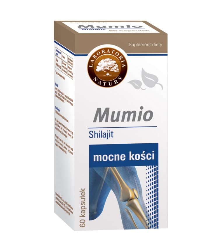 Laboratori Natury Mumio 60 capsule – Laboratoria Natury packaging
