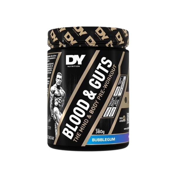 Dorian Yates - Blood And Guts Pre-Workout – Dorian Yates förpackning