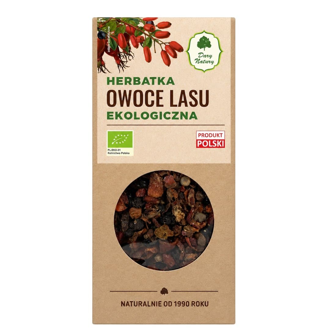Dary Natury - Forest Fruits Tea - 100g – Dary Natury Verpackung