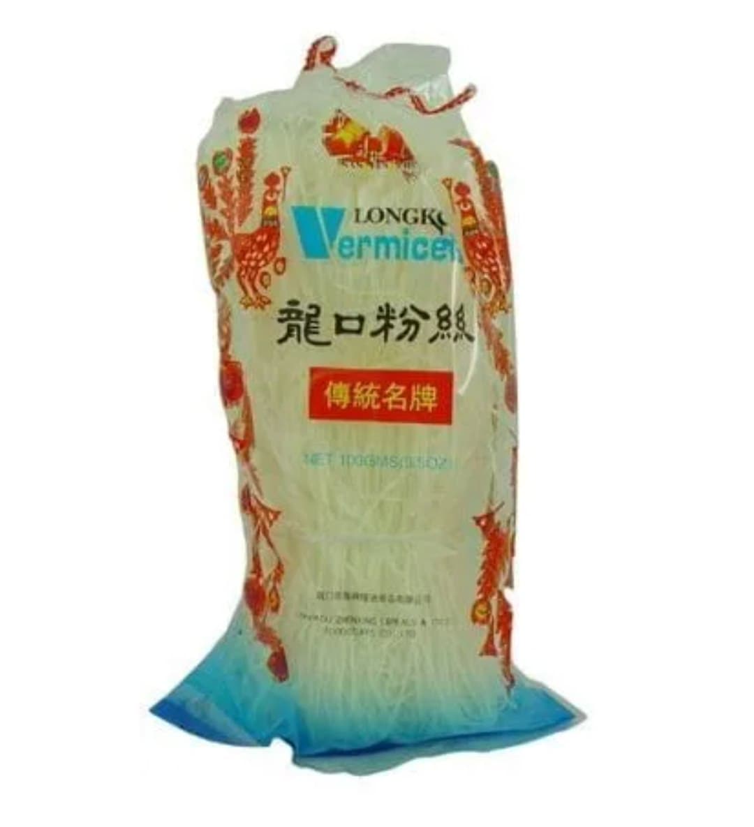Longkou Makaron Mung bean fasola sojowy Vermicelli 1 kg – Longkou förpackning