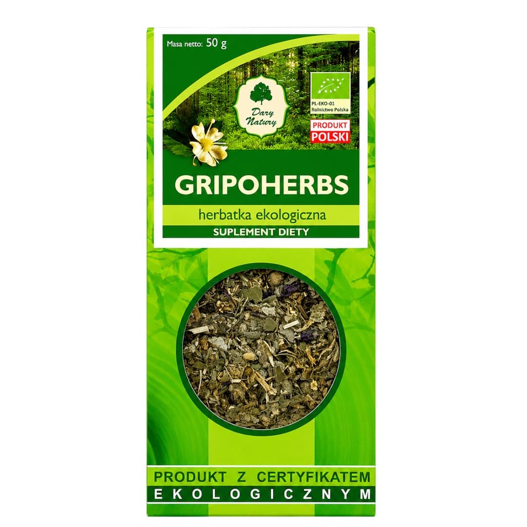 Dary Natury - Gripoherbs (Cold) Tea – Dary Natury emballage