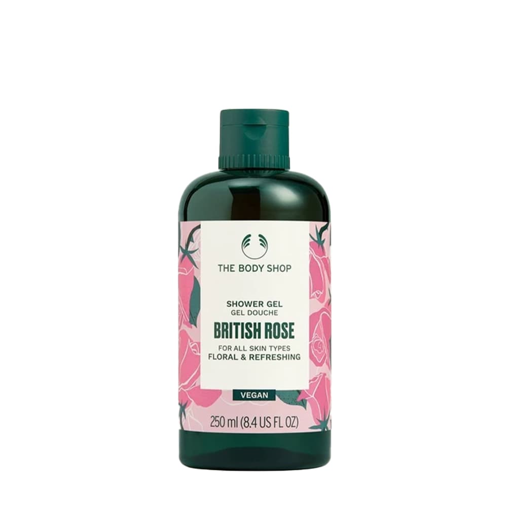 The Body Shop British Rose Shower Gel - 250 ml – The Body Shop emballage