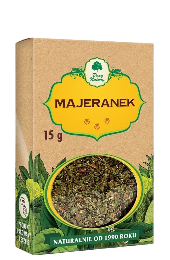 Dary Natury - Majeranek (Maggiorana) - Erba culinaria – Dary Natury confezione