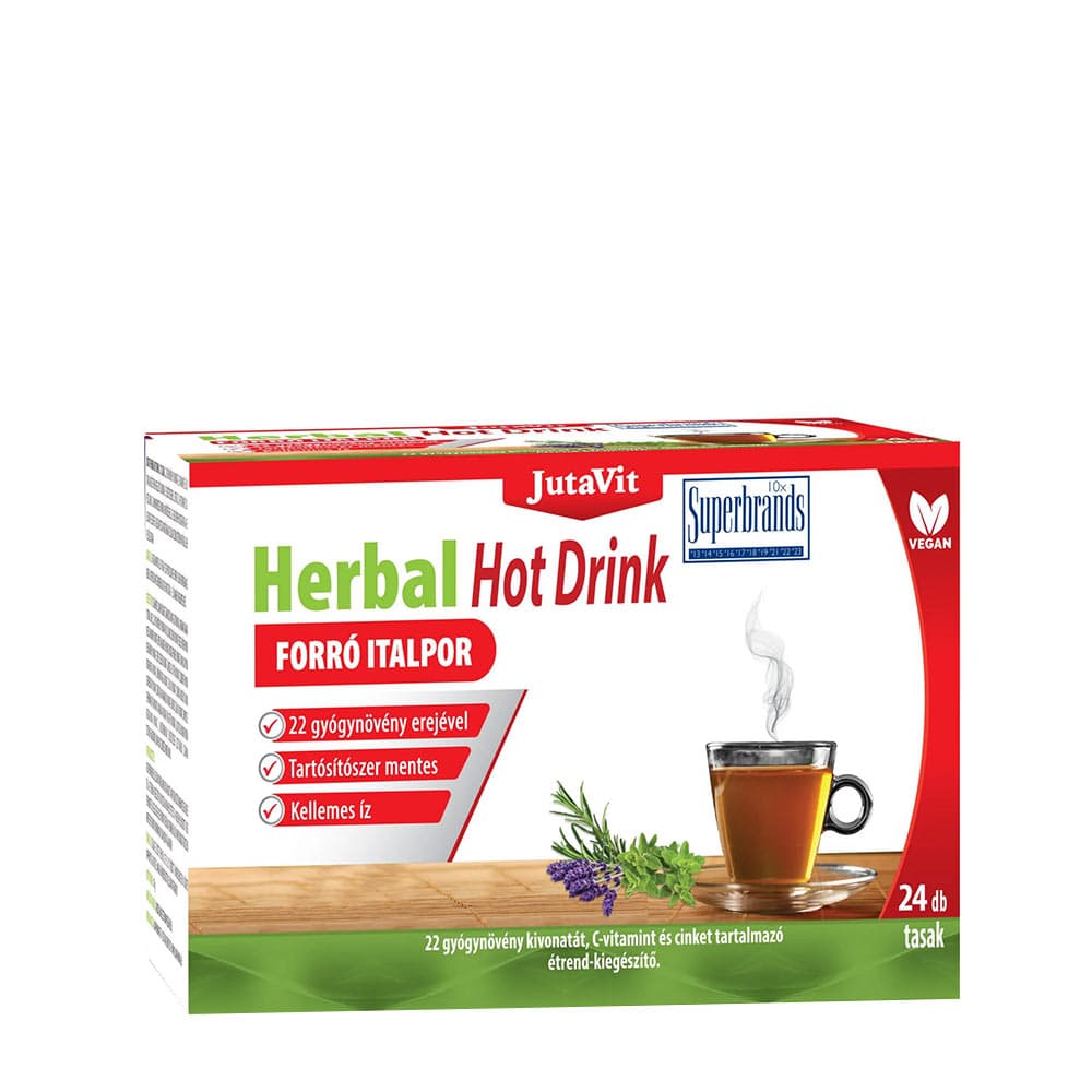 Jutavit - Poudre de boisson chaude aux herbes – Jutavit emballage