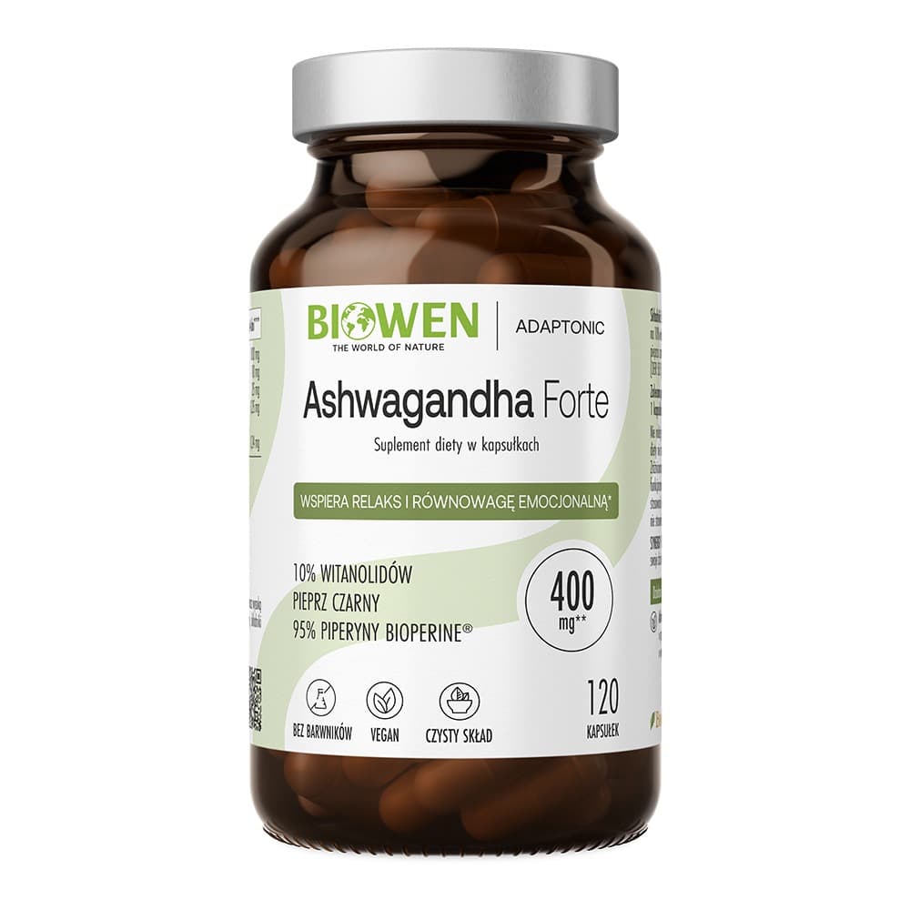 Biowen - Ashwagandha Forte - 120 Kapseln