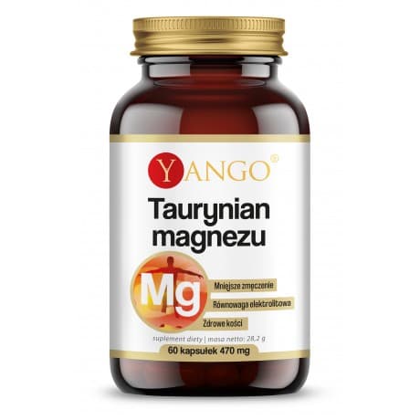 Yango - Taurinate de magnésium - 60 gélules – Yango emballage