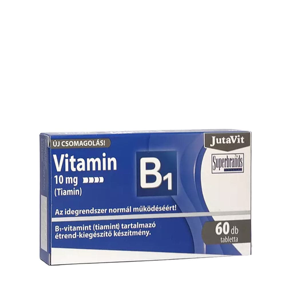 Jutavit Vitamin B1 10 mg - 60 tablets – Jutavit packaging