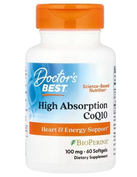Doctor'S Best - High Absorption CoQ10 With Bioperine – Doctor's Best packaging