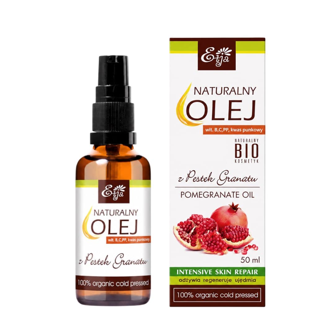 Etja - Óleo Natural de Semente de Romã - 50ml – Etja embalagem