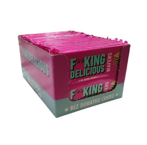 F*Cking Delicious - Delicious Wafers, Cocoa - 32 x 80g