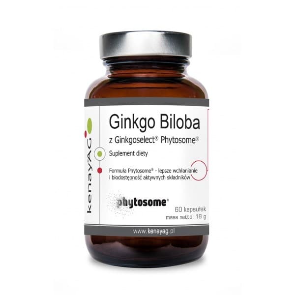 Kenay Ginkgo Biloba With Ginkgoselect Plus Phytosome - 60 kapslar
