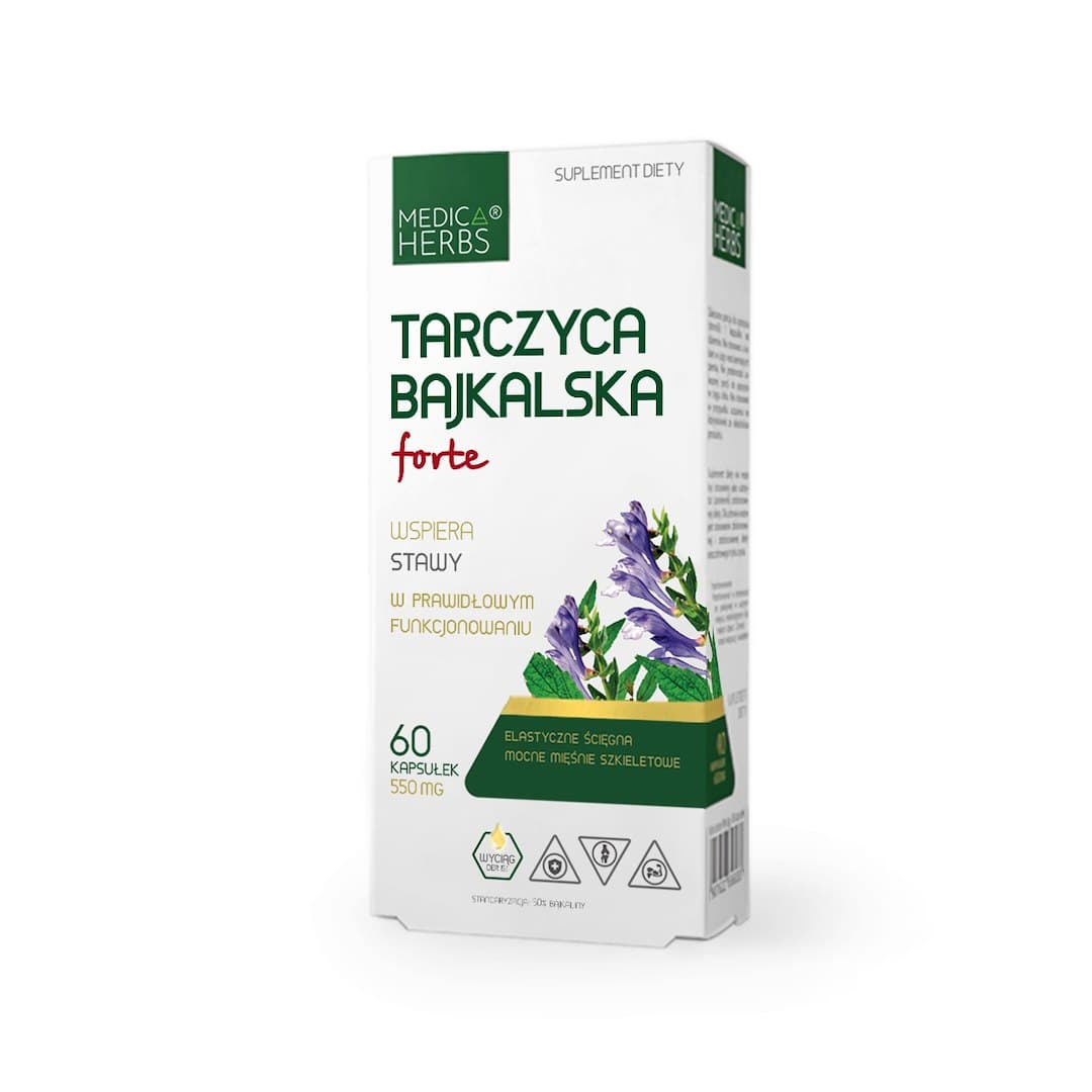Medica Herbs - Baical Skullcap Forte - 60 kapslar