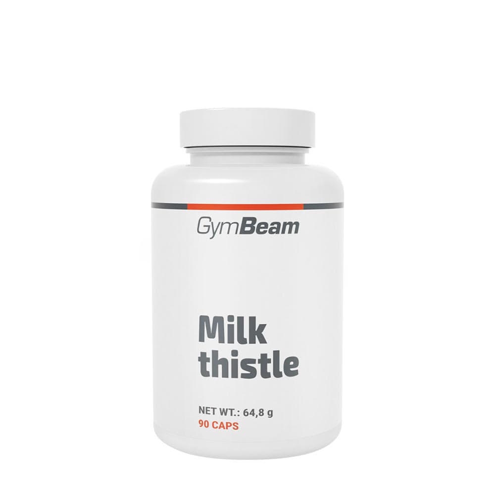 Gymbeam - Milk Thistle - 90 Caps – GymBeam förpackning