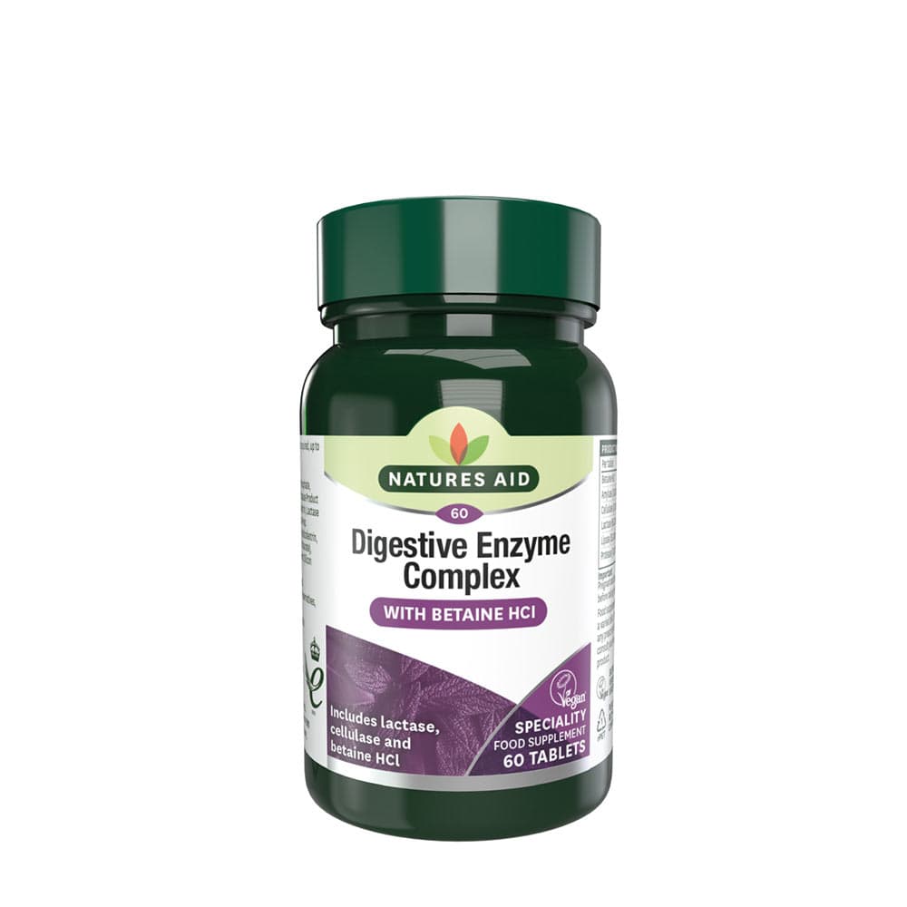 Natures Aid Digestive Enzyme Complex 60 Tabletter