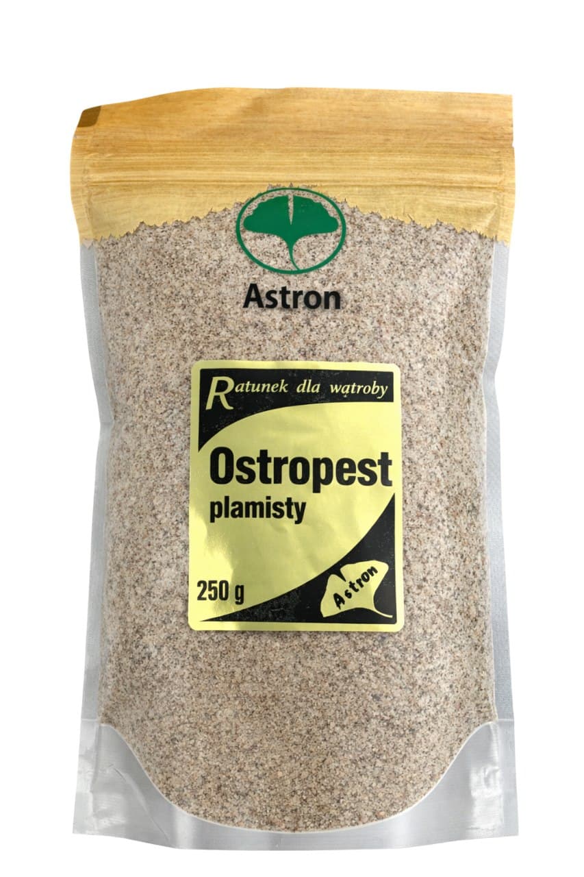 Astron - Milk Thistle Ground 250g – Astron förpackning