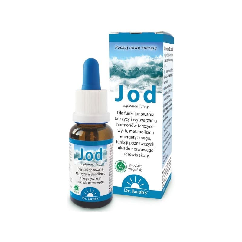 Dr. Jacob's Iodine 150 μg 20 ml – Dr. Jacob's packaging