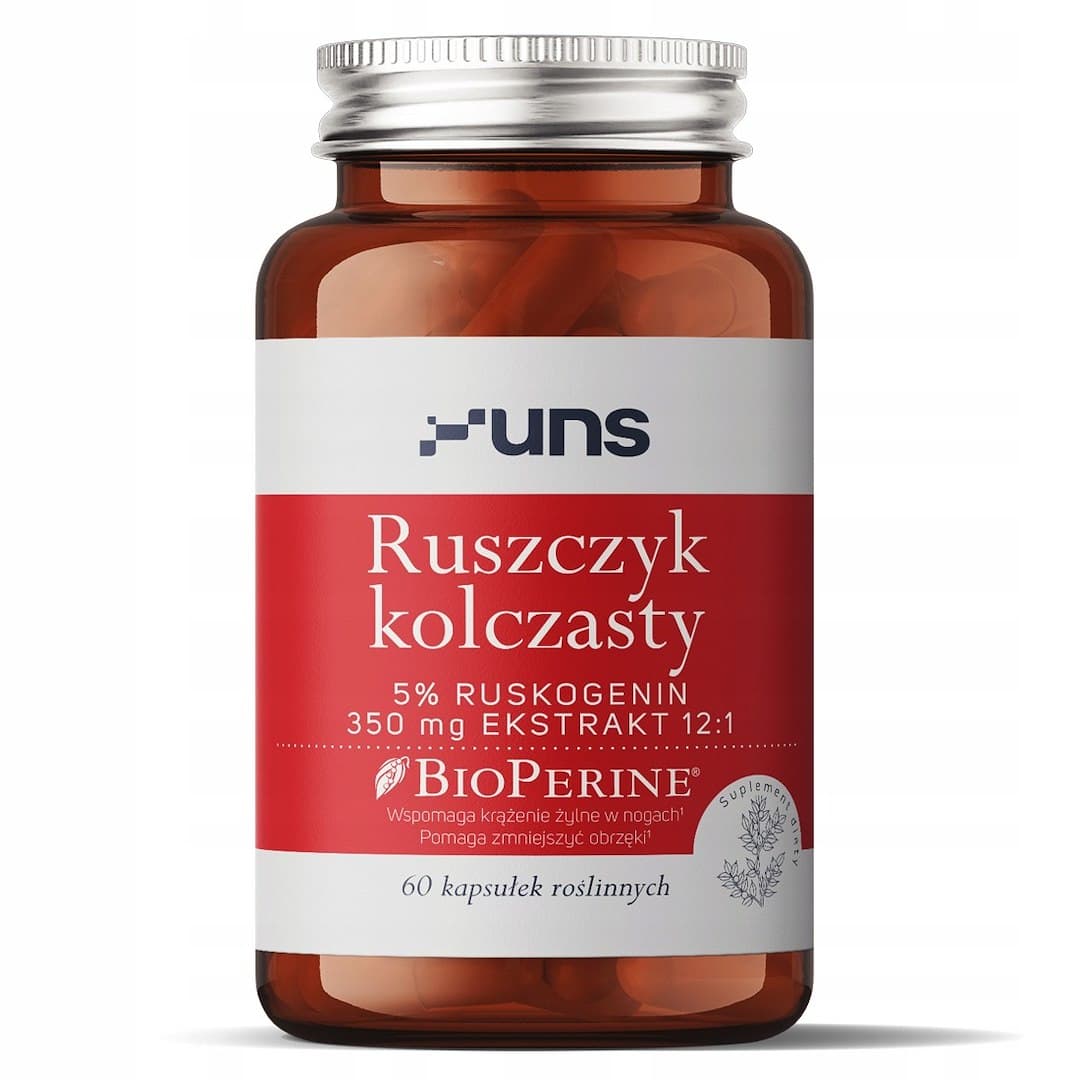 UNS Ruszczyk Kolczasty + Bioperine 60 vegacapsules