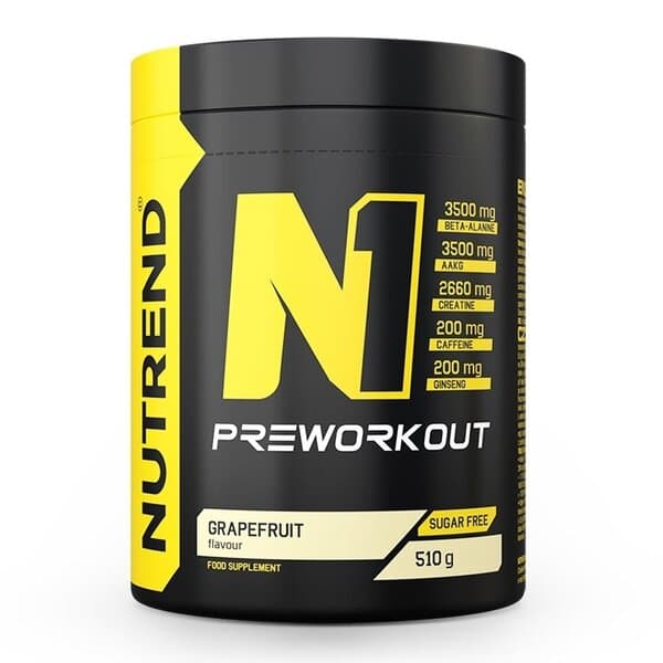 Nutrend - N1 Preworkout – Nutrend Verpackung