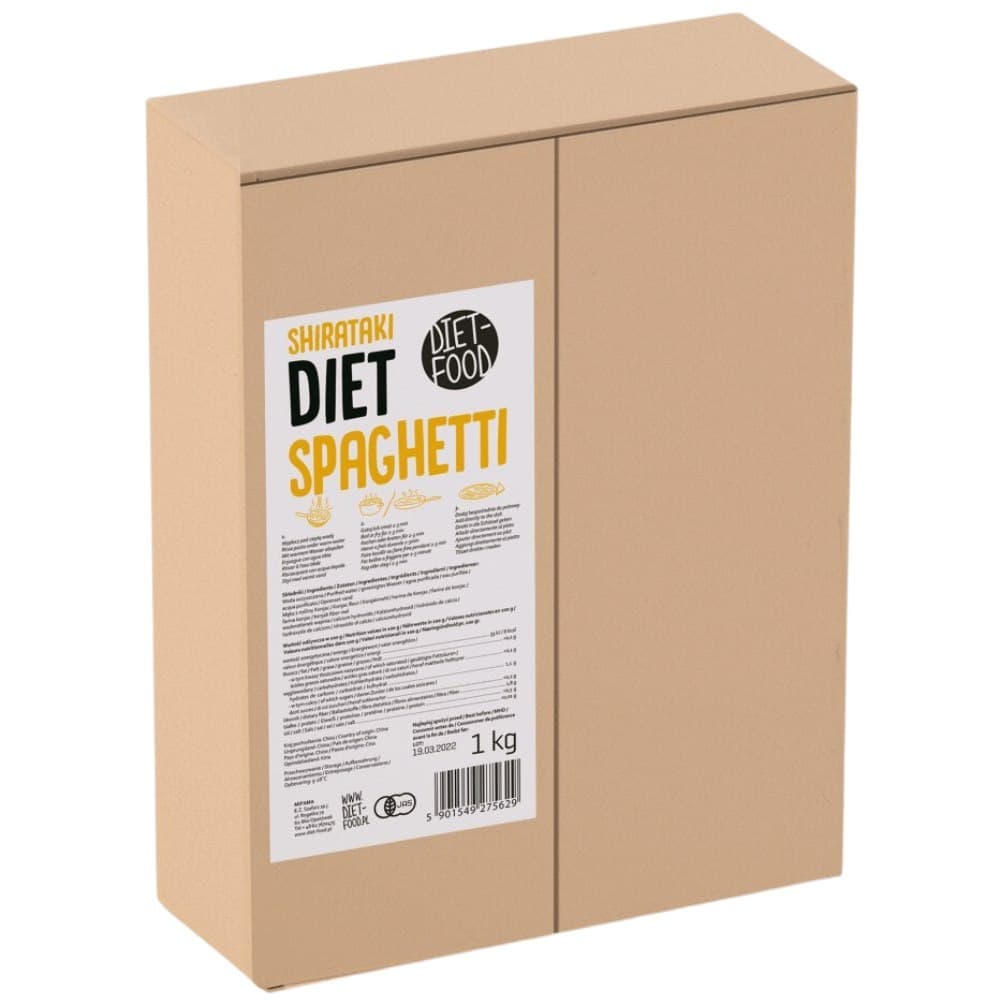 Diätkost - Makaron Shirataki Konjak Spaghetti – Diet-Food packaging