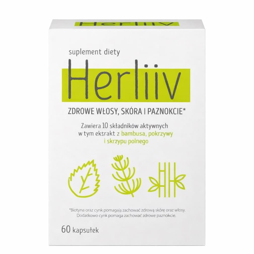 Herliiv - Hair, Skin And Nails - 60 kapslar